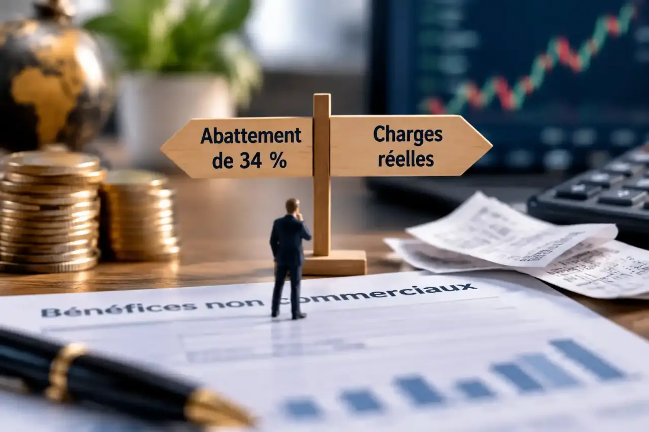 Bénéfices non commerciaux : choisir entre l’abattement de 34 % et les charges réelles
