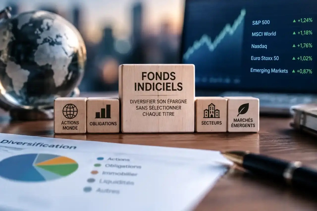 Fonds indiciels : diversifier son épargne sans sélectionner chaque titre