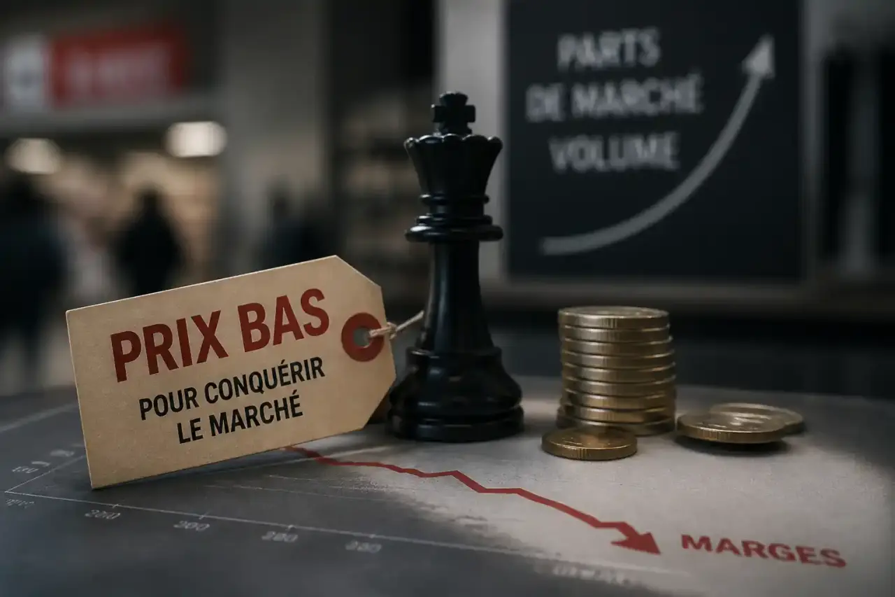 Stratégie de pénétration de marché : le prix bas qui coûte cher si le volume ne suit pas